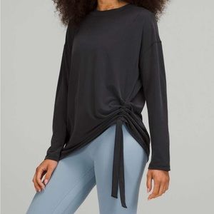 Lululemon Side Cinch Long Sleeve Crew Size 0